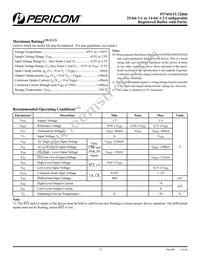 PI74SSTU32866NBE Datasheet Page 12