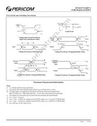 PI74SSTVF16857AAE Datasheet Page 7