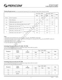 PI74SSTVF16857AEX Datasheet Page 6