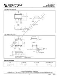 PI74STX1G14CX Datasheet Page 5