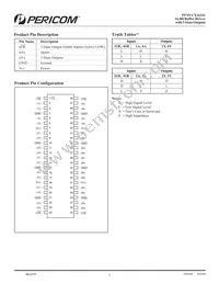 PI74VCX16241AE Datasheet Page 2