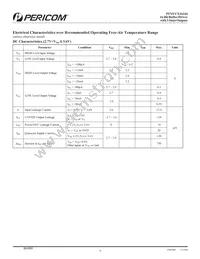 PI74VCX16244AEX Datasheet Page 4