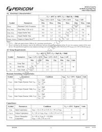 PI74VCX16374AE Datasheet Page 6