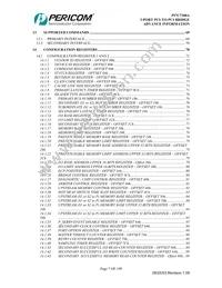 PI7C7300ANAE Datasheet Page 7