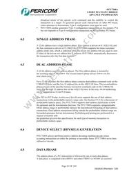 PI7C7300ANAE Datasheet Page 22