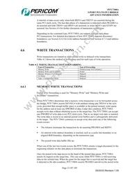 PI7C7300ANAE Datasheet Page 23