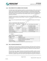 PI7C8140AMAE Datasheet Page 22