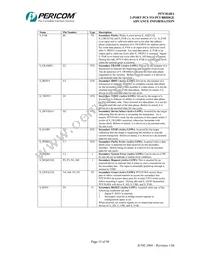 PI7C8148ANJE Datasheet Page 15