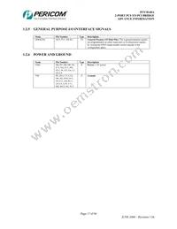 PI7C8148ANJE Datasheet Page 17