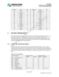 PI7C8148ANJE Datasheet Page 19