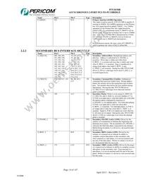 PI7C8150BNDI Datasheet Page 14