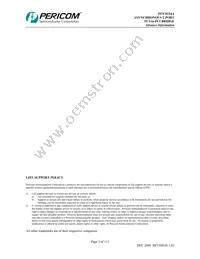 PI7C8154ANAE Datasheet Page 2