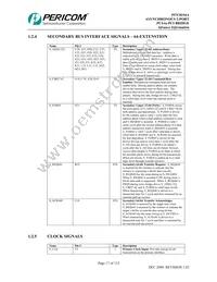 PI7C8154ANAE Datasheet Page 17