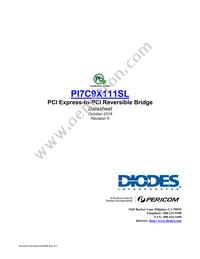 PI7C9X111SLBFDE Cover