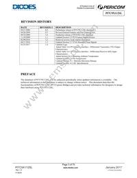 PI7C9X112SLFDEX Datasheet Page 3