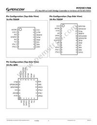 PI7C9X1170BZDEX Datasheet Page 3