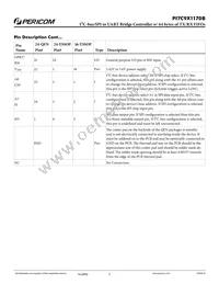 PI7C9X1170BZDEX Datasheet Page 5