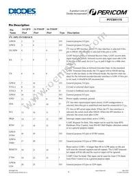 PI7C9X1170CZDE Datasheet Page 4
