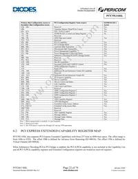 PI7C9X118SLFDE Datasheet Page 22