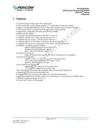 PI7C9X20303SLCFDEX Datasheet Page 10