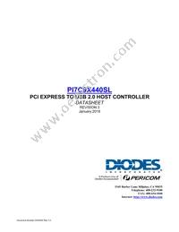 PI7C9X440SLBFDEX Datasheet Cover