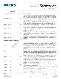 PI7C9X752FAE Datasheet Page 5