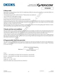 PI7C9X760ACLE Datasheet Page 14