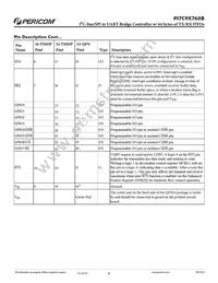 PI7C9X760BZDEX Datasheet Page 6