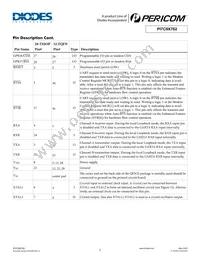 PI7C9X762BZHEX Datasheet Page 5