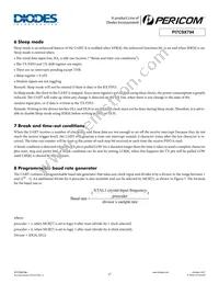 PI7C9X794FCE Datasheet Page 17