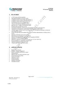 PI7C9X7952AFDE Datasheet Page 9