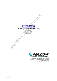 PI7C9X7958ANBE Cover