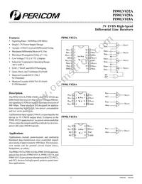 PI90LV028AW Datasheet Cover