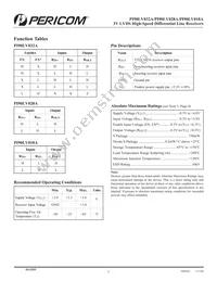 PI90LV032ALEX Datasheet Page 2
