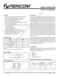 PI90LV03TEX Datasheet Cover