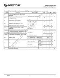 PI90LV03TEX Datasheet Page 4