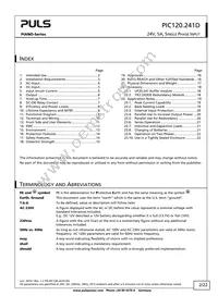 PIC120.241D Datasheet Page 2