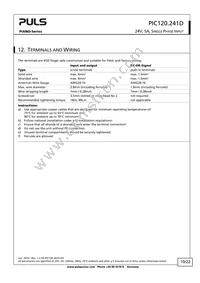 PIC120.241D Datasheet Page 10