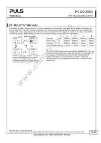 PIC120.241D Datasheet Page 15