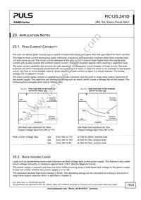 PIC120.241D Datasheet Page 19