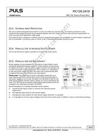 PIC120.241D Datasheet Page 20