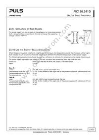 PIC120.241D Datasheet Page 22