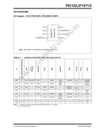 PIC12LF1572-E/MF Datasheet Page 3