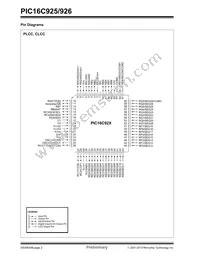 PIC16LC926T-I/PT Datasheet Page 2
