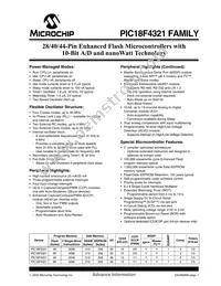 PIC18LF4321T-I/ML Datasheet Page 3