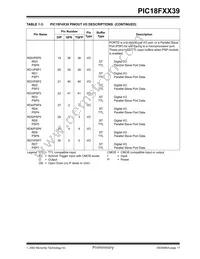 PIC18LF4439T-I/ML Datasheet Page 19