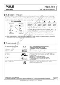 PIC240.241D Datasheet Page 15
