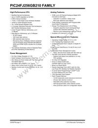 PIC24FJ128GB210T-I/PT Datasheet Page 4