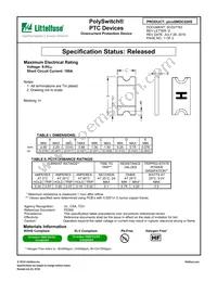 PICOSMDC020S-2 Datasheet Cover