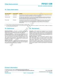 PIP201-12M-3 Datasheet Page 19